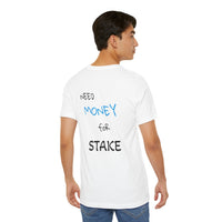 RISK ADDICT — Tee "Need Money for Stake"