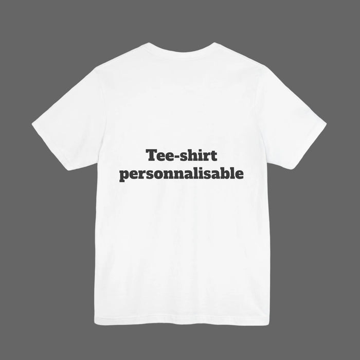 Tee-shirt personnalisable (voir description)